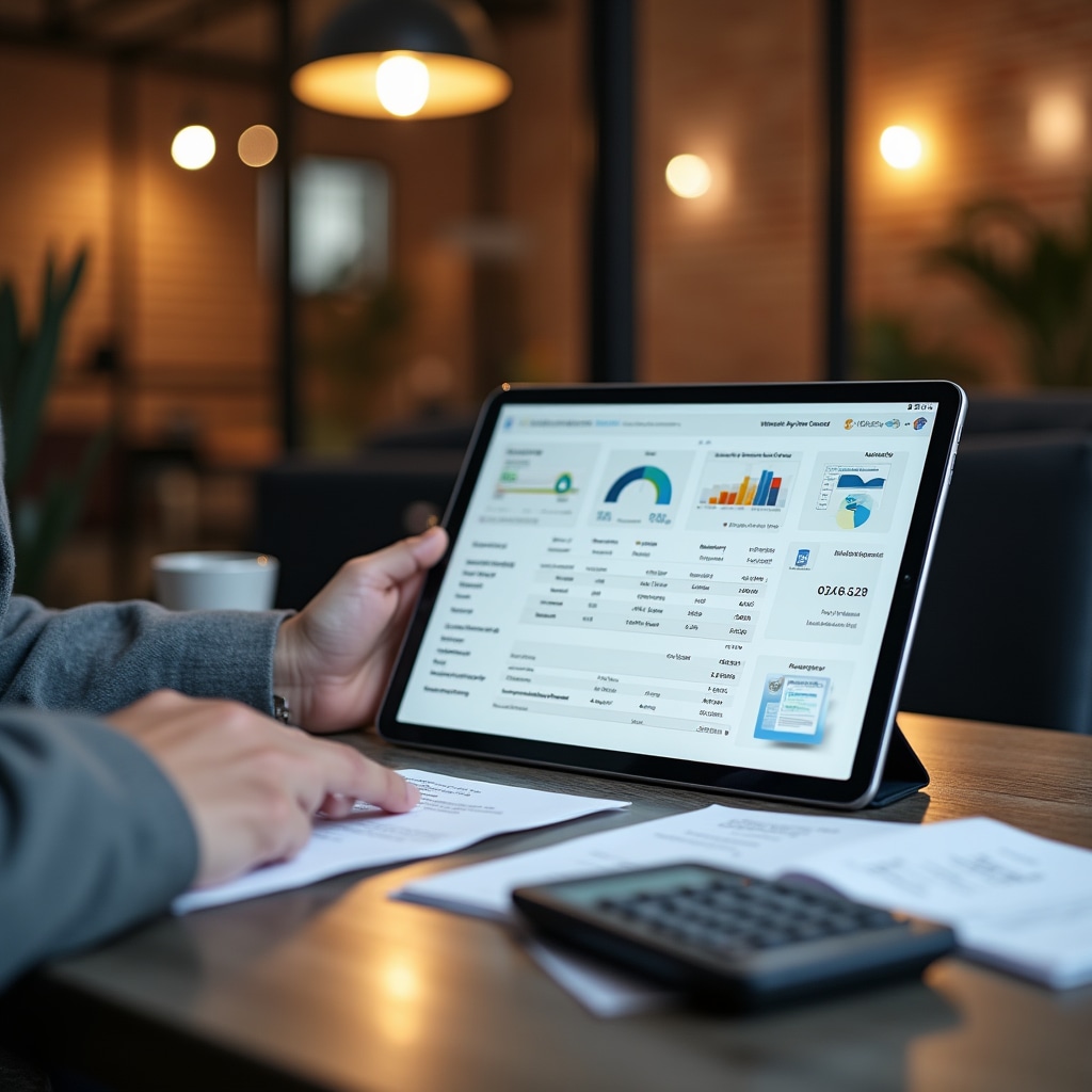 Business expense tracking and receipt management