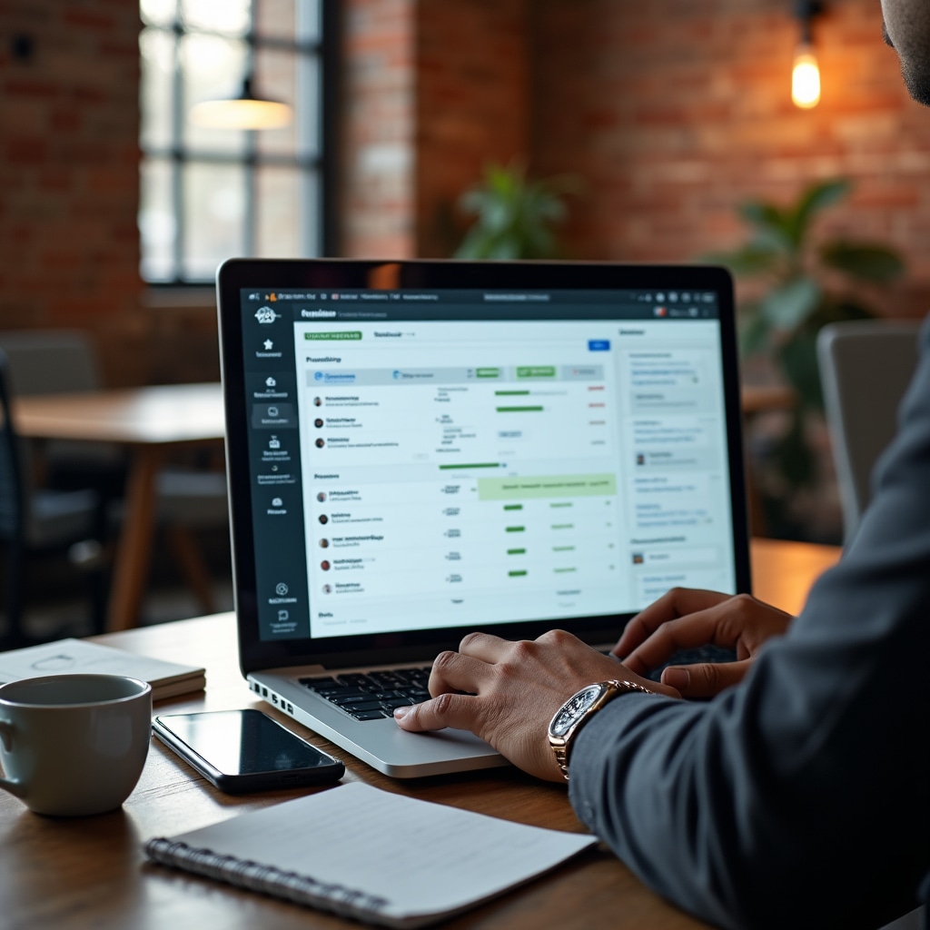 Professional vendor communication and coordination